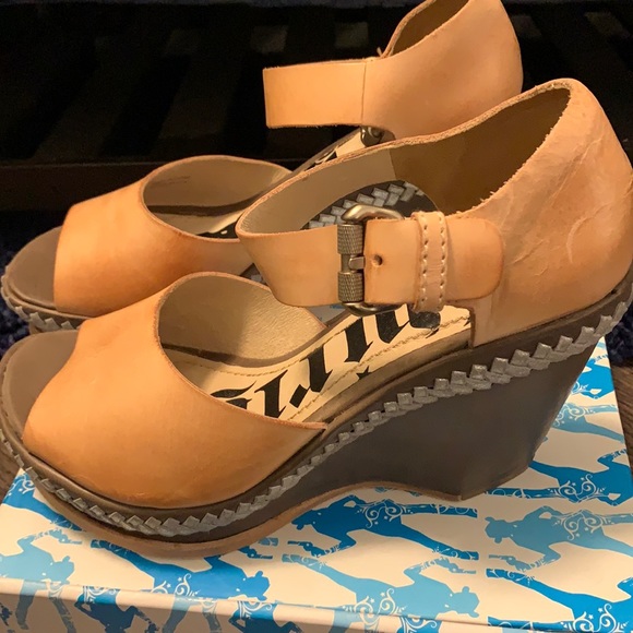 Brand New Spirit by Lucchese Chloe Wedge Sandal 10 - Picture 5 of 6